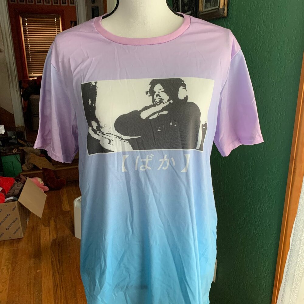 Overseized Medium YuB Youtuber T-Shirt Ombre NWOT